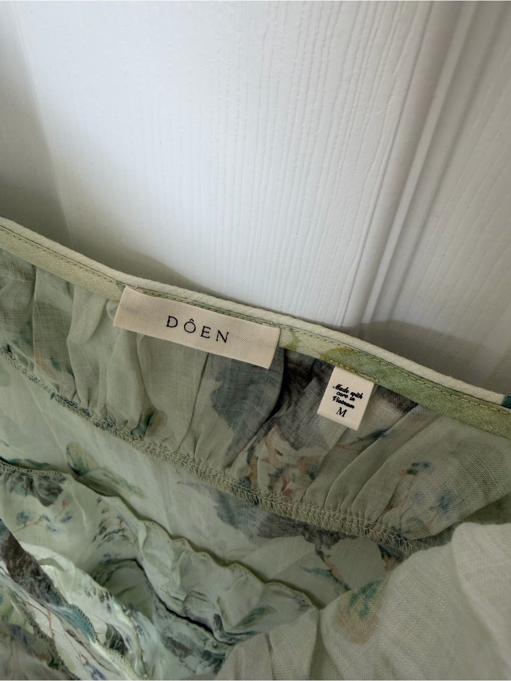 🆕 Doen BENOIT DRESS IN FLORAISON DE MÛRES - size S - Picture 4 of 9